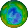 Antarctic Ozone 1991-08-21